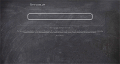 Desktop Screenshot of live-cam.co